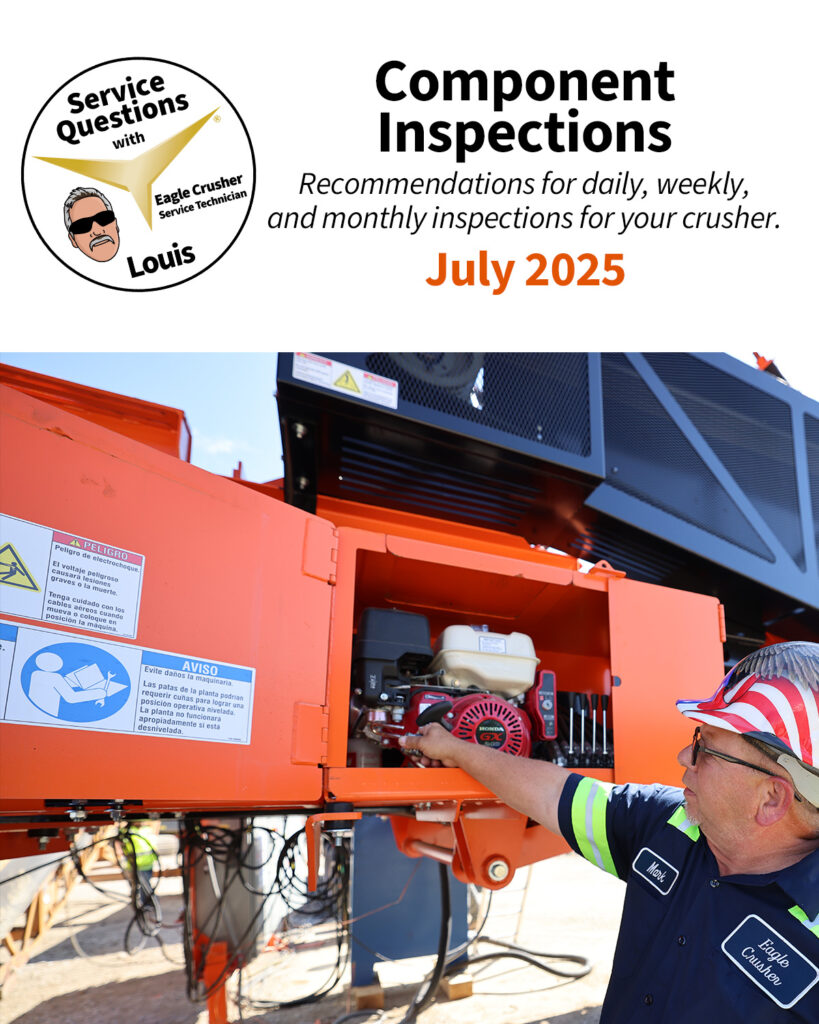 Service Questions: Component Inspections